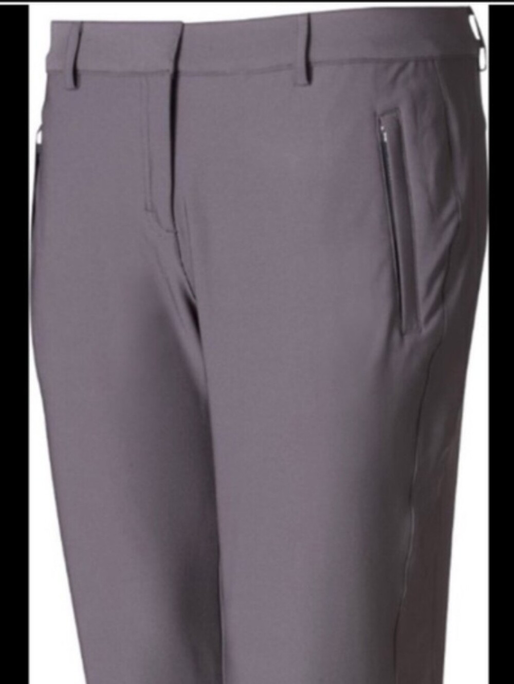 Salzenger Women's Light Gray Stretch Tech Golf Pants, Size 14,‎ Sports, Outdoor
